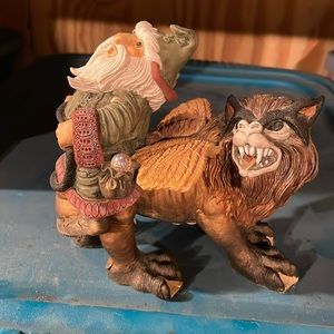 Vintage The World Of Krystonia one unhappy ride w/ Swarovski Crystal NIB w/ COA